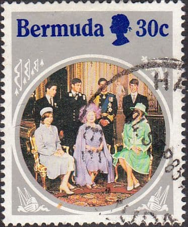 Bermuda 1985 Queen Mother Life and Times SG 495 Fine Used