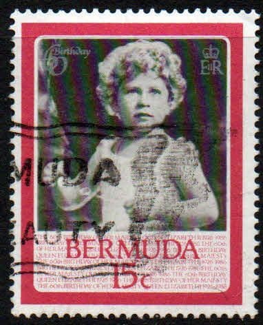 Bermuda 1986 Queen Elizabeth II 60th Birthday SG 524 Fine Used