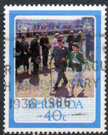 Bermuda 1986 Queen Elizabeth II 60th Birthday SG 525 Fine Used
