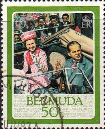 Bermuda 1986 Queen Elizabeth II 60th Birthday SG 526 Fine Used