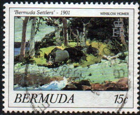 Bermuda 1987 Paintings by Winslow Homer SG 539 Fine Used