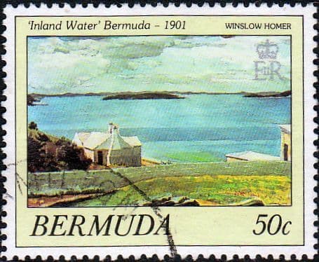 Bermuda 1987 Paintings by Winslow Homer SG 542 Fine Used