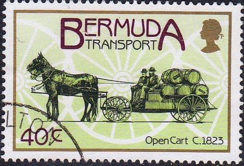 Bermuda 1988 Transport SG 558 Fine Used