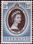 Bermuda Queen Elizabeth II 1953 Coronation Fine Mint