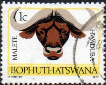 Bophuthatswana 1977 Tribal Totems Animals SG 5a Fine Used