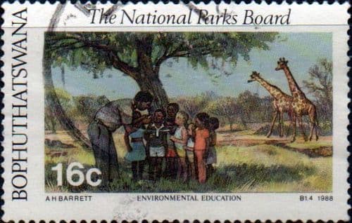 Bophuthatswana 1988 National Parks Board SG 203 Fine Used