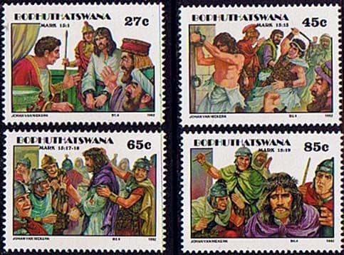 Bophuthatswana 1992 Easter Set Fine Mint