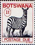 Botswana 1977 Postage Due SG D 20b Fine Mint