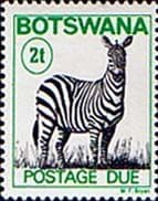 Botswana 1977 Postage Due SG D 21a Fine Mint