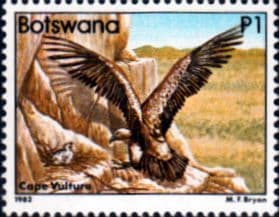 Botswana 1982 Birds Cape Vulture SG 531 Fine Mint
