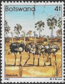 Botswana 1982 Birds Ostrich SG 518 Fine Used