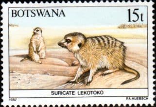 Botswana 1987 Animals SG 628 Fine Mint