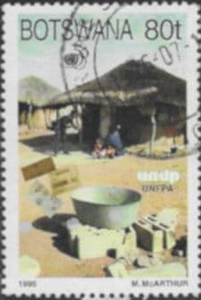 Botswana 1995 United Nations SG 807 Fine Used