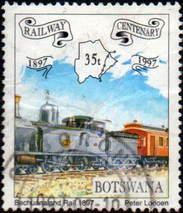 Botswana 1997 Railway Centenary SG 846 Fine Used