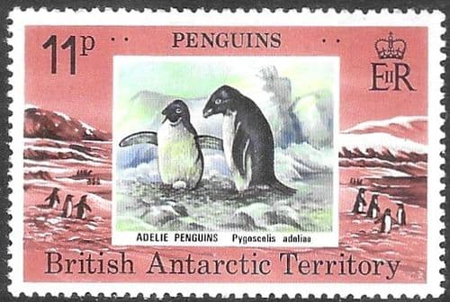 British Antarctic Terratory 1979 Penguins SG 91 Fine Mint