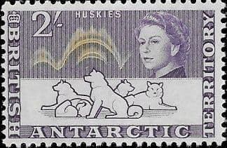 British Antarctic Territory 1963 Huskies SG 11 Fine Mint