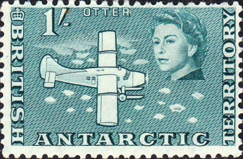 British Antarctic Territory 1963 Plane SG 10 Fine Mint