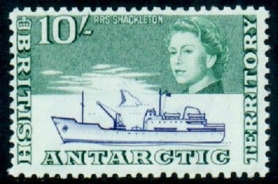 British Antarctic Territory 1963 SG 14 Ship R.R.S. Shackleton Fine Mint