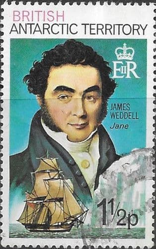 British Antarctic Territory 1975 Discoverers and Explorers SG 66 Fine Used