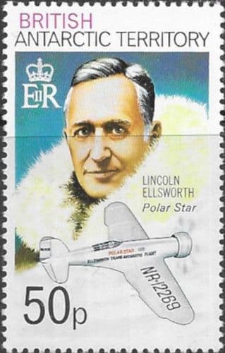 British Antarctic Territory 1975 Discoverers and Explorers SG 77b Fine Mint