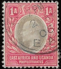 British East Africa and Uganda 1903 King Edward VII SG 2 Fine Used