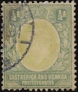 British East Africa and Uganda 1904 King Edward VII SG 17 Fine Used