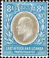 British East Africa and Uganda 1904 King Edward VII SG 25 Fine Mint