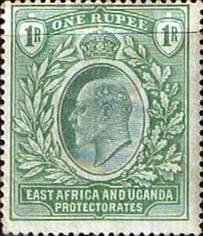 British East Africa and Uganda 1904 King Edward VII SG 26 Fine Used