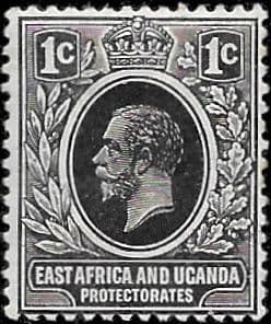British East Africa and Uganda 1912 King George V SG 44 Fine Mint