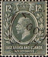 British East Africa and Uganda 1912 King George V SG 48 Fine Used
