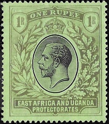 British East Africa and Uganda 1912 King George V SG 53b Fine Mint