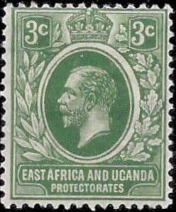 British East Africa and Uganda 1921 King George V SG 66 Fine Mint