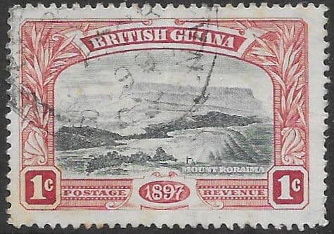 British Guiana 1898 Queen Victorias Jubilee SG 216 Fine Used