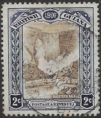 British Guiana 1898 Queen Victorias Jubilee SG 217 Fine Used