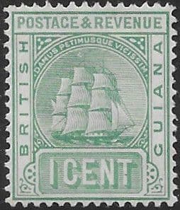 British Guiana 1900 Queen Victoria SG 233 Fine Mint