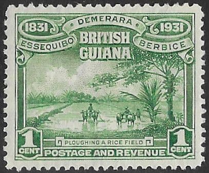 British Guiana 1931 Centenary of County Union SG 283 Gold Mining Fine Mint