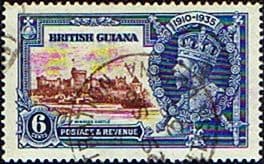 British Guiana 1935 King George V Silver Jubilee SG 302 Fine Used