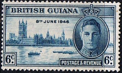 British Guiana 1946 King George VI Victory SG 321 Fine Mint
