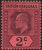 British Honduras 1904 SG 85 Edward VII Head Mint