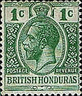British Honduras 1913 SG 101a George V Head Good Mint