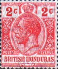 British Honduras 1913 SG 102 Edward VII Fine Mint