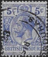 British Honduras 1913 SG 104 George V Head Fine Used