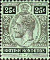 British Honduras 1913 SG 106a George V Head Fine Mint