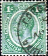 British Honduras 1922 SG 126 George V Head Fine Used