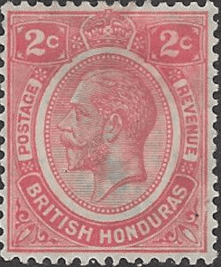 British Honduras 1922 SG 128 George V Head Fine Mint