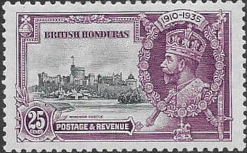 British Honduras 1935 King George V Silver Jubilee SG 146 Fine Mint