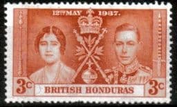 British Honduras 1937 Coronation SG 147 Fine Mint