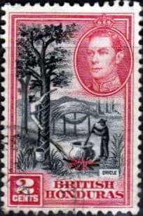 British Honduras 1938 SG 151 Chicle Tapping Fine Used