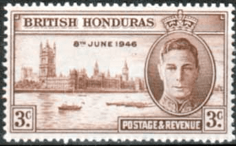 British Honduras 1946 King George VI Victory SG 162 Fine Mint