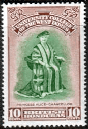 British Honduras 1951 British West Indies University College SeG 177 Fine Mint